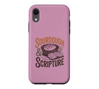 Sourdough and Scripture Christian Bread Baker Bible Study Case for iPhone XR