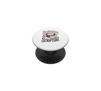 Sourdough and Scripture Christian Bread Baker Bible Study PopSockets Adhesive PopGrip