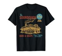 sourdough Bake and Shape Bay Area Bread Baking Era T-Shirt