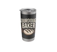 Sourdough Baker Artisan Bread Baking Lover Stainless Steel Insulated Tumbler