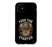 Sourdough Baker Bread Making Feed The Starter Case for iPhone 11