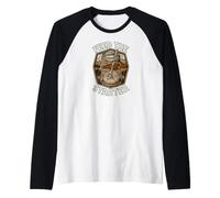 Sourdough Baker Bread Making Feed The Starter Raglan Baseball Tee