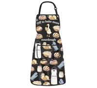 Sourdough Baker Goose Kitchen Apron Off To Bake More Sourdough Apron With Pocket Homemaker Homesteader Gift (Sourdough Goose Apron)