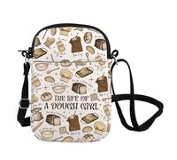 Sourdough Baker Merch Doughgirl Baker Crossbody Bag Baking Bread-Sourdough Bread Lover Gift Homestead Gift, Doughgirlcb