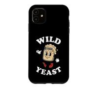 Sourdough Baker Wild Yeast Retro Cartoon Bread Making Case for iPhone 11