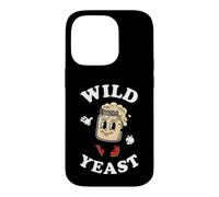 Sourdough Baker Wild Yeast Retro Cartoon Bread Making Case for iPhone 14 Pro
