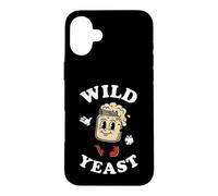 Sourdough Baker Wild Yeast Retro Cartoon Bread Making Case for iPhone 16 Plus