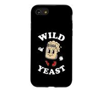Sourdough Baker Wild Yeast Retro Cartoon Bread Making Case for iPhone SE (2020) / 7/8