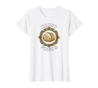 Sourdough Bread Baker Crust Funds Funny Baking Design Value Graphic T-Shirt, Women, White, XS
