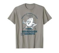 sourdough Bread Baking Secrets Powered by Flour and Patience T-Shirt