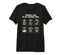 Sourdough Bread Baking Things I Do in My Spare Time Premium T-Shirt