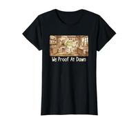Sourdough Bread Making Frog We Proof At Dawn Value Graphic T-Shirt, Women, Black, L