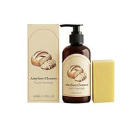 Sourdough Cleaner Soap with Enzymes, Sticky Dried Dough Remover for Dishes and Hands, Safe Gentle Formula Reduces Scrubbing for Baking Tools, 100ml Plastic Bottle (1 Pcs)