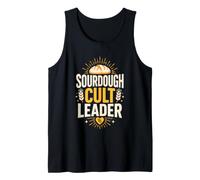 Sourdough Cult Leader Funny Bread Baking Humor Tank Top