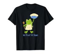 Sourdough Frog We Proof At Dawn Value Graphic T-Shirt, Men, Black, S