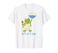 Sourdough Frog We Proof At Dawn Value Graphic T-Shirt, Men, White, S
