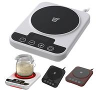 Sourdough Heating Mat Pro - Digital Fermentation Pad with 1°F Precision, 70-100°F Adjustable, 12H Timer for Sourdough Starter, Bread/Pizza Dough, Yogurt, 110V BPA-Free Proofing Plate