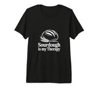 Sourdough is My Therapy Baking Hobbyist Premium T-Shirt