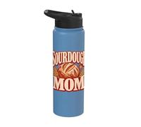 Sourdough Mom Bread Baking Stainless Steel Insulated Water Bottle