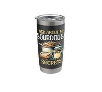 Sourdough Secrets Sour Dough Starter Sourdough Stainless Steel Insulated Tumbler