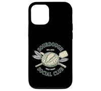 Sourdough Social Club Bakery Wild Yeast Funny Baking Design Case for iPhone 12/12 Pro