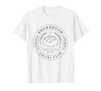 Sourdough Social Club Ferment Bake Share Bread Baking T-Shirt