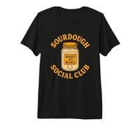 Sourdough Social Club Wake Bake Premium T-Shirt