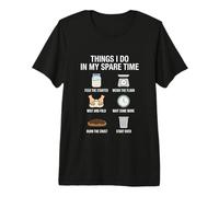 Sourdough Starter Feeding Schedule for The Artisan Baker Premium T-Shirt