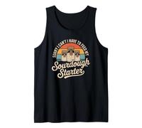 Sourdough Starter Feeding Time Funny Bread Maker Quote Tank Top
