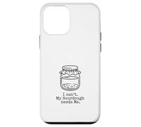 Sourdough Starter Jar Line Art Fermentation Case for iPhone 12 mini