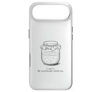 Sourdough Starter Jar Line Art Fermentation Case for iPhone Air