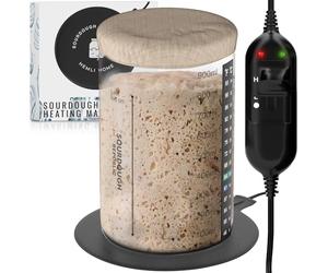 Sourdough Starter Jar Warming Mat, Sourdough Jar Heater for All Seasons, 3 Heat Settings