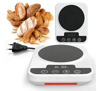 Sourdough Starter Set, Fermentation Box & Warmer 21-49°C, 12h Timer, 1°C Precise Temperature Control for Sourdough Starting & Bread Baking, Sourdough Can Do Anything (White)