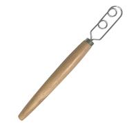 Sourdough Starter Stirring Hook and Danish Dough Whisk | Small Size to Fit in Jars | Improve the Mixing Standard Of Your Starter For Better Baking Results | New England Sourdough Starter Co.