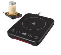 Sourdough Starter Thermostatic Warmer，Precise control of every 1°F (70-100°F)，12h timing/appointment，Gear position and timing have memory function，Holds jars up to 40 ounces, perfect for home baking