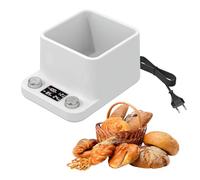 Sourdough Starter Warmer, 360° Even Heating Water Bath Sour Dough Warmer, Precise Thermostat (21-40°C), 198H Timer, Smart Yeast Fermenter for Kombucha Yoghurt Beer Fermentation (White)