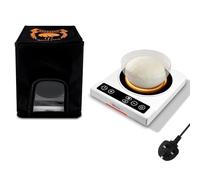 Sourdough Starter Warmer with Cover，Precise control of every 1°C (21-38°C)，24-Hour Timer Heating Function Sourdough Starter Heater for Home Baking