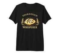 Sourdough Whisperer Artisan Bread Bakers Baking Premium T-Shirt