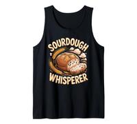 Sourdough Whisperer Baking Baker Bread Starter Tank Top