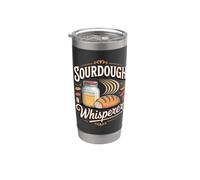Sourdough Whisperer Bread Baker Baking Stainless Steel Insulated Tumbler