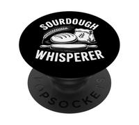 Sourdough Whisperer Funny Bread Baker PopSockets Adhesive PopGrip