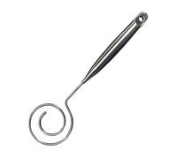 Sourdoughs Baking Whisk, Kitchen Hand Mixer 130g, Dough Mixing Tool, Efficient Stainless Steel Coil for Bread Making, Pastry Preparation, Pizza Blending, Batter Tasks
