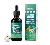 Soursop Bitters Liquid Drops, 2026 Upgraded 100% Organic 10-in-1 Soursop Drops, Natural Ingredients, Rapid Absorption (1pcs)