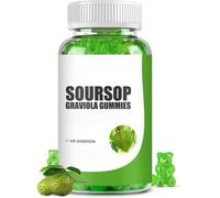 Soursop Gummies, Plant-Based, Gluten-Free, 1 Bottle | For Daily Digestion & Mood Care; Supports Gut Comfort, Relaxation & Seasonal Adaptability