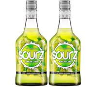 Sourz Lemon & Lime 700ml- 15% ABV - 70cl (Pack of 2)