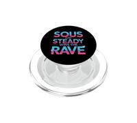 Sous and steady wins the rave. Chef Puns PopSockets PopGrip for MagSafe