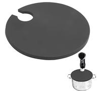 Sous and Vide Lid Cooking Sous and Vide Cooker Fits Up to 10.5" Pot, Prevent Water Evaporation and Retain Flavor for Stock (Grey)