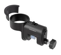 Sous Vide Bracket Clamp Replacement: KitchenBoss Sousvide Fixing Bracket with Silicone Shim, Compatible with Anova, Greater Goods, Fits Sous-vide in The 2.08-2.46 Inch Diameter Range, BK300B