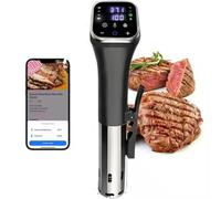 Sous Vide Cooker 1100W Immersion Circulator with WIFI, IPX7 Waterproof, Precise Temperature and Timer Control, Portable for Cooking Parties and Restaurants