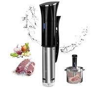 Sous Vide Cooker, 1100W Vacuum Slow Cooker, Waterproof Immersion Circulator with IPX7 4-15L PC+304 Stainless Steel Touch Screen Temperature Control, for Hotels, Western Restaurants, Kitchens
